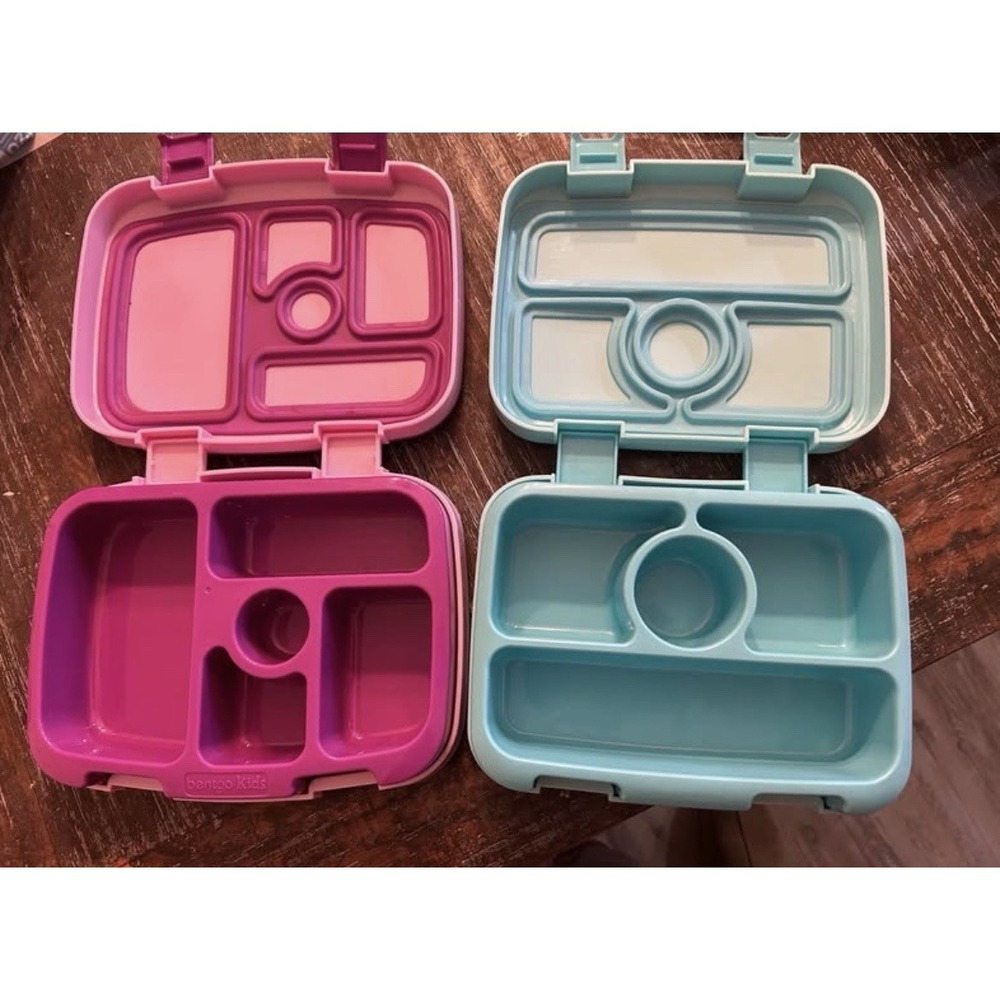 Bento Style Kids Lunchboxes Lot Of 2 Bentgo
